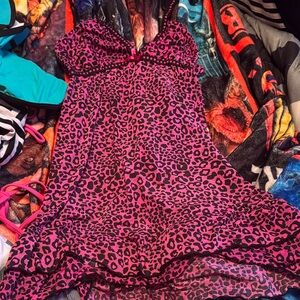 Vintage leopard dress